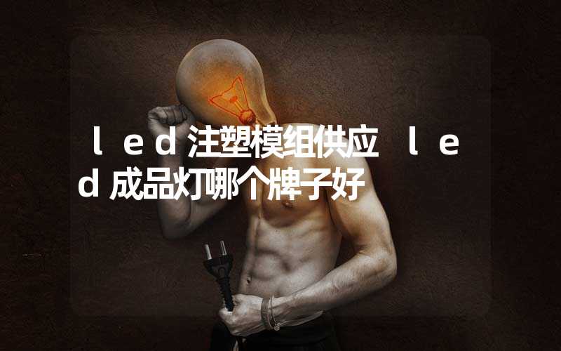 led注塑模组供应 led成品灯哪个牌子好